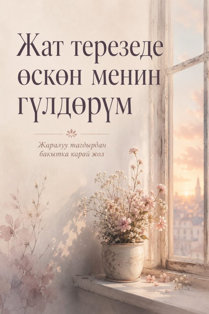 Жат терезеде өскөн менин гүлдөрүм